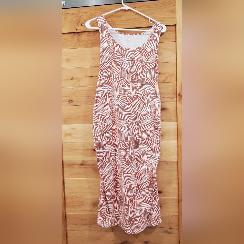 Isabel Maternity Sleeveless T-Shirt Dress, XL